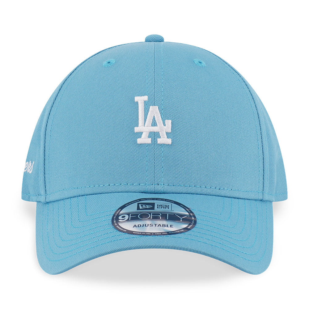 New Era Los Angeles Dodgers Mini Logo Color Era FW25 Blue Foam 9FORTY Adjustable Cap
