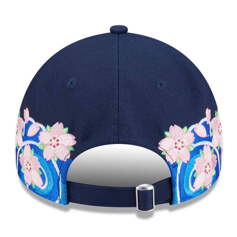 New Era New York Yankees Sakura Pack SS26 Oceanside Blue 9FORTY A-Frame Adjustable Cap
