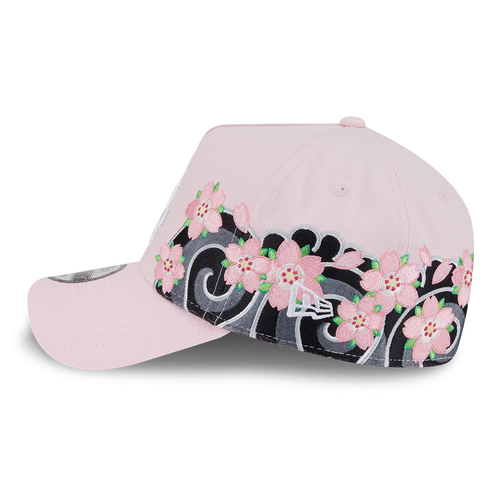 New Era Los Angeles Dodgers Sakura Pack SS26 Pink 9FORTY A-Frame Adjustable Cap