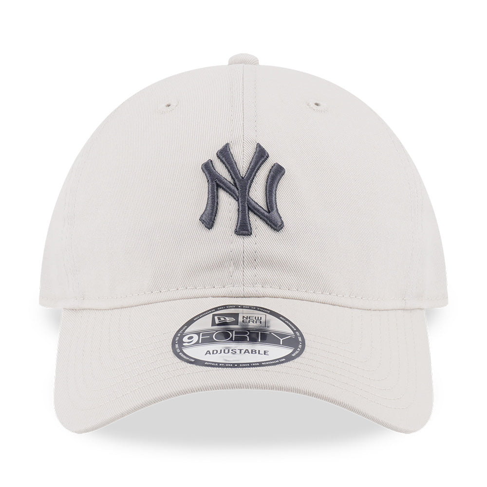 New Era New York Yankees Color Era FW26 Ivory 9FORTY Unstructured Adjustable Cap