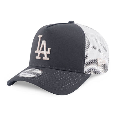 New Era Los Angeles Dodgers Color Era FW26 Steel Clouds 9FORTY A-Frame Trucker Cap
