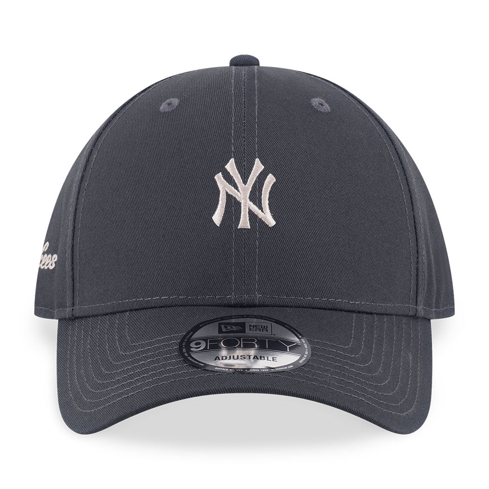 New Era New York Yankees Color Era FW26 Mini Logo Steel Clouds 9FORTY Adjustable Cap