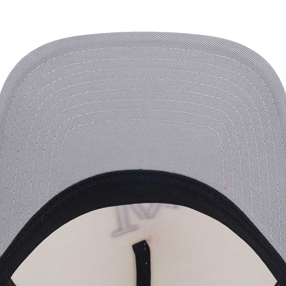 New Era Los Angeles Dodgers Chrome White Rush Orange 9FORTY A-Frame Adjustable Cap