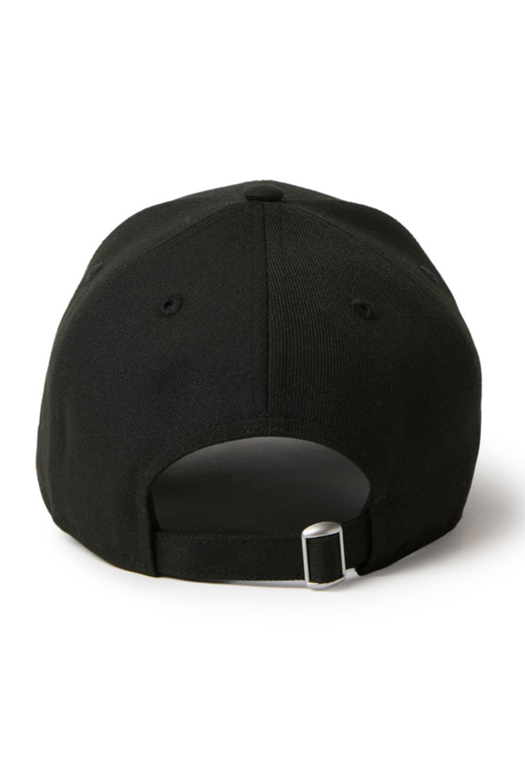 New Era New York Yankees Mid Size Logo Black 9FORTY Adjustable Cap