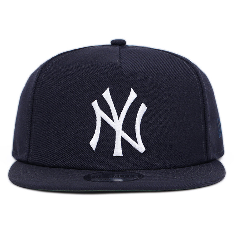 New York Yankees MLB Team Color Navy Golfer Unstructured Snapback Cap