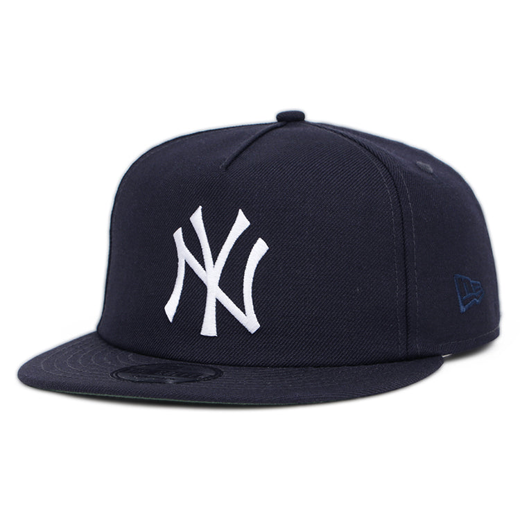 New York Yankees MLB Team Color Navy Golfer Unstructured Snapback Cap