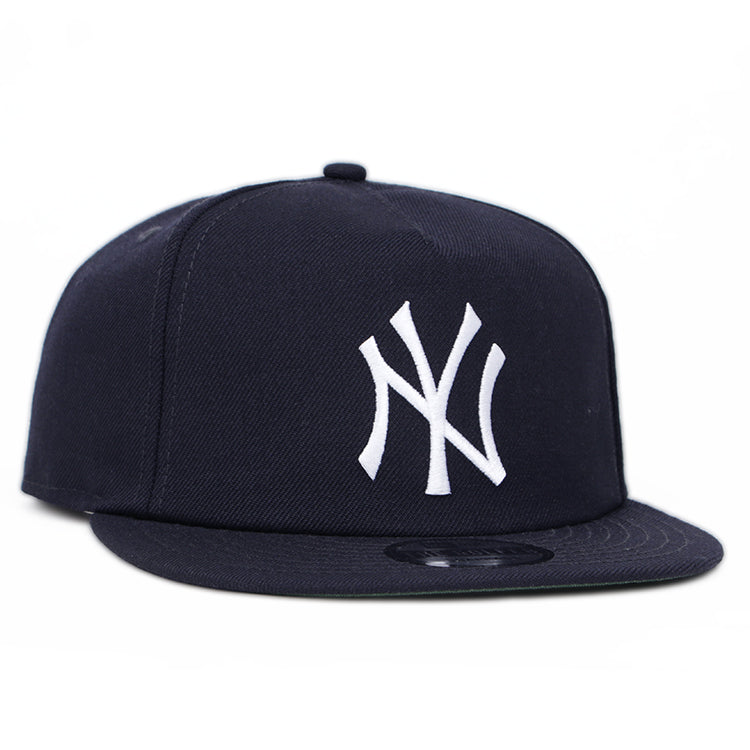 New York Yankees MLB Team Color Navy Golfer Unstructured Snapback Cap