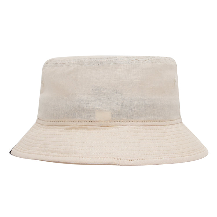 Los Angeles Dodgers MLB Linen Tan Bucket Hat