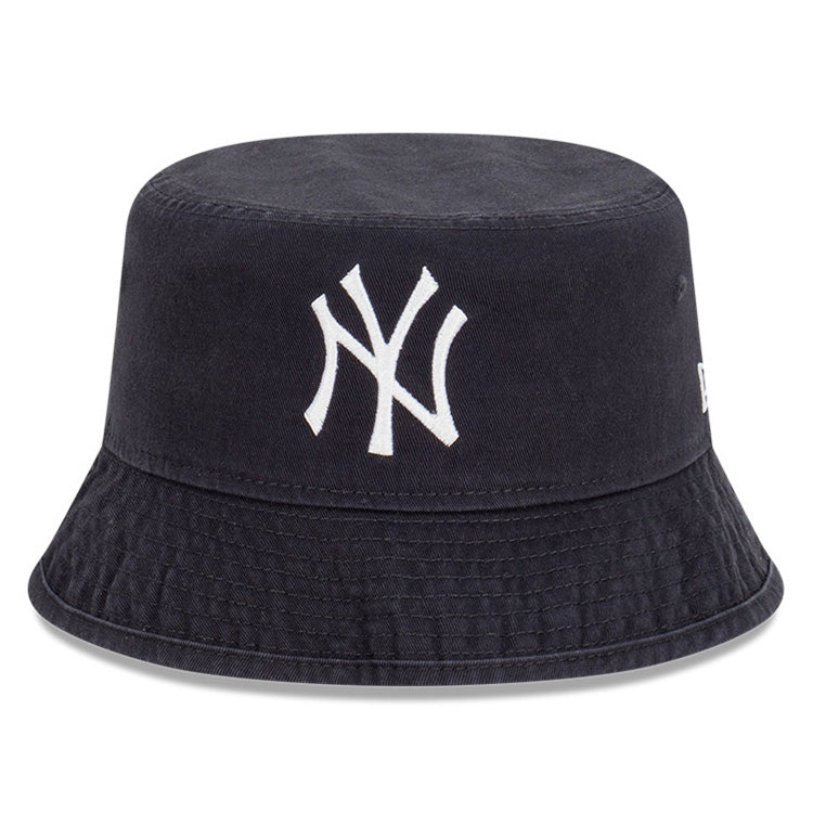 New York Yankees MLB Washed Navy Bucket Hat