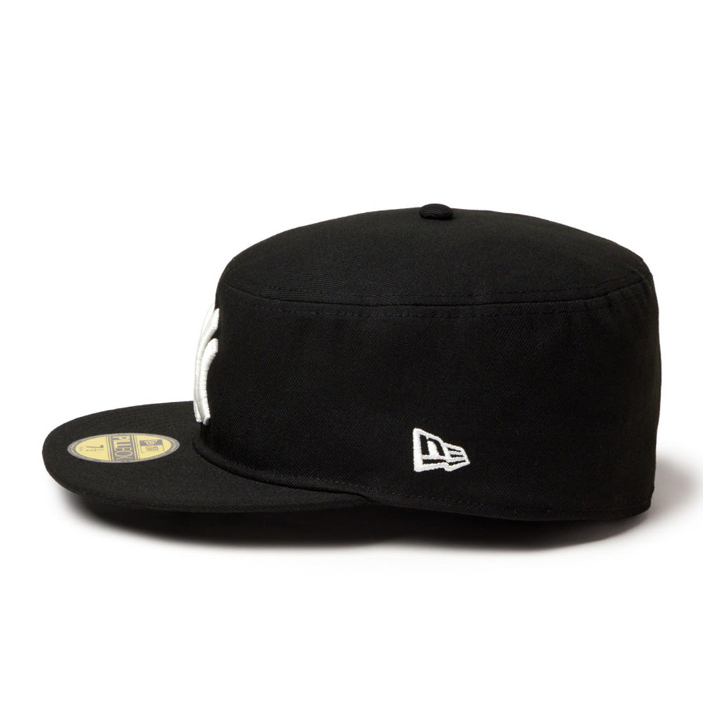 New Era New York Yankees Black Pillbox Hat