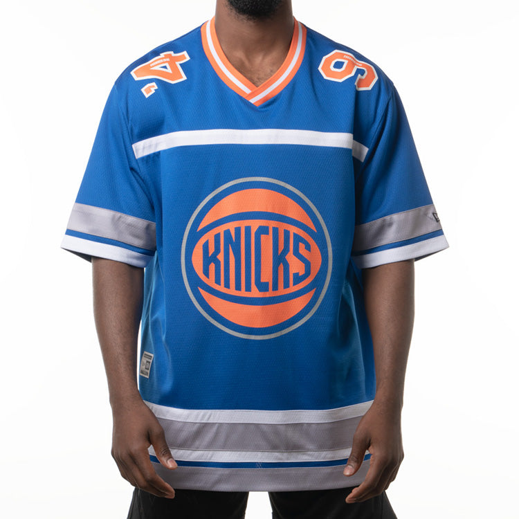 New York Knicks NBA East Coast Bright Blue Oversize Jersey