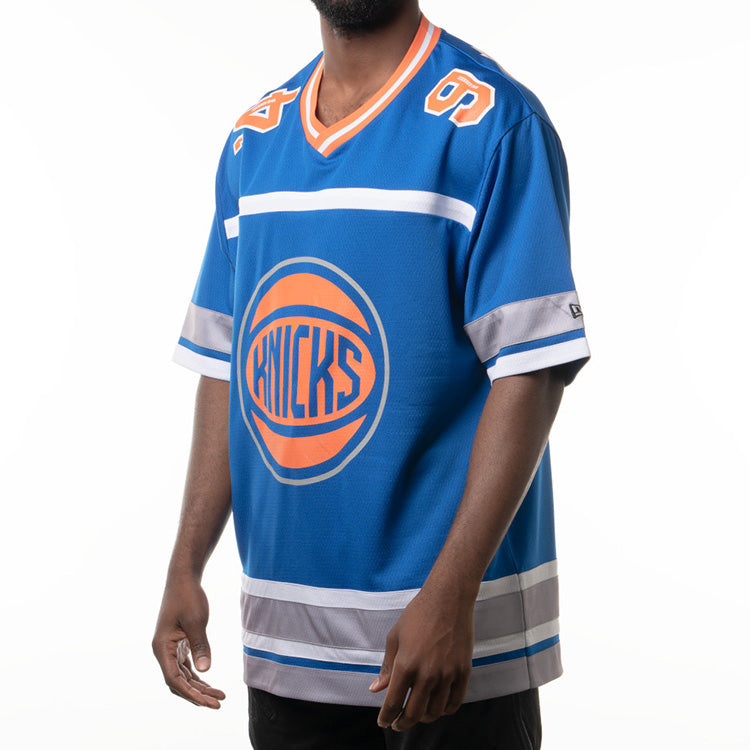 New York Knicks NBA East Coast Bright Blue Oversize Jersey