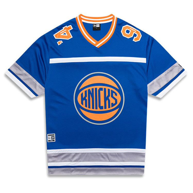 New York Knicks NBA East Coast Bright Blue Oversize Jersey