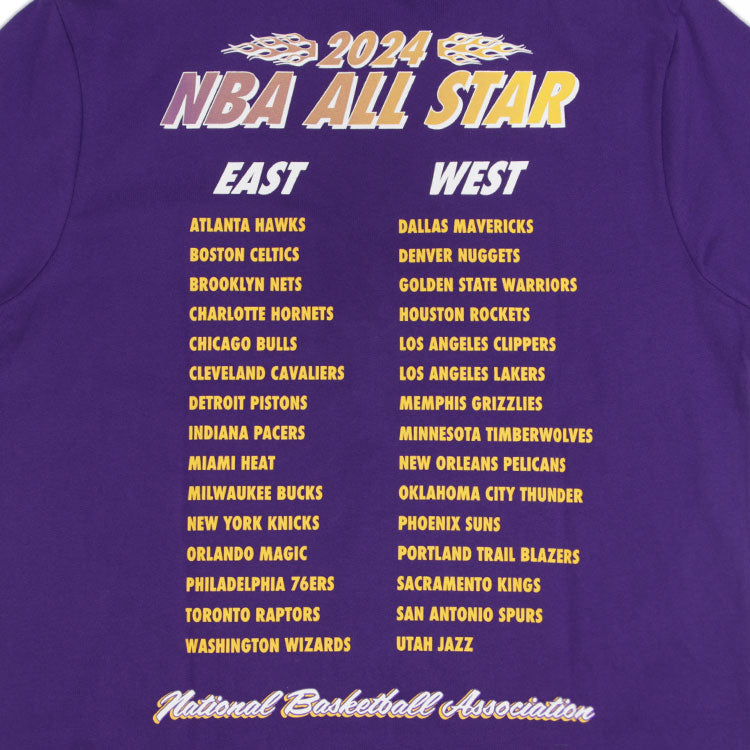 Los Angeles Lakers NBA All Star Game 2024 Rally Drive Black Short Sleeve T-Shirt