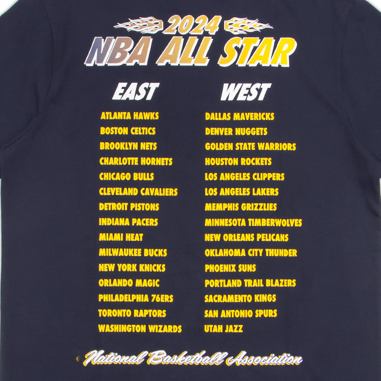 Indiana Pacers NBA All Star Game 2024 Rally Drive Blue Short Sleeve T-Shirt