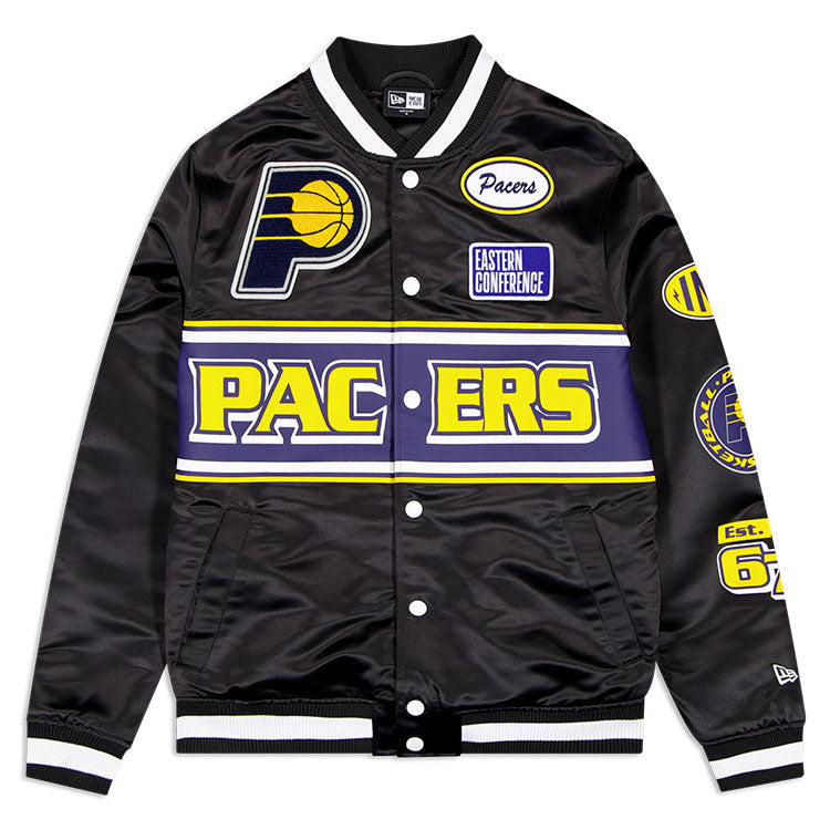 Indian Pacers NBA All Star Game 2024 Rally Drive Black Jacket