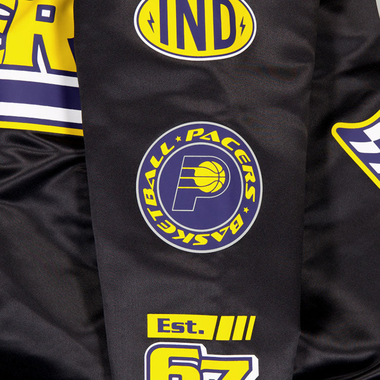 Indian Pacers NBA All Star Game 2024 Rally Drive Black Jacket