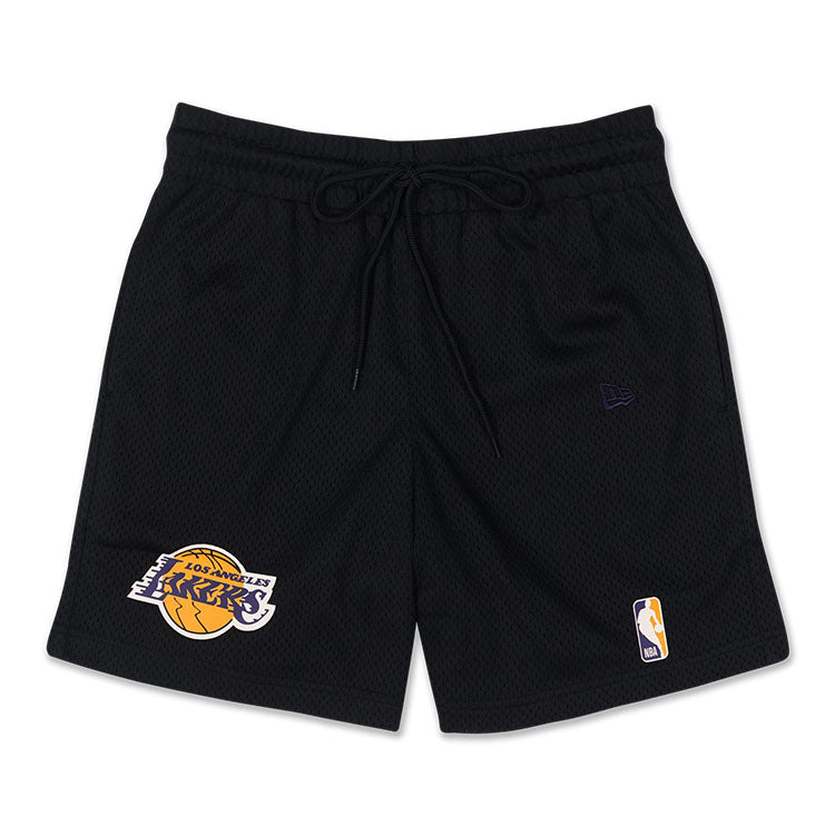 Los Angeles Lakers NBA Fantasy Black Mesh Shorts