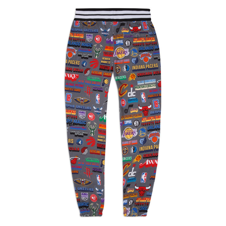 AWAKE NBA All Star Game 23 Team Logo All Over Multicolor Sweatpants (LIMITED)