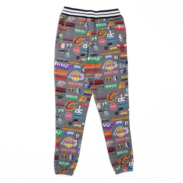 AWAKE NBA All Star Game 23 Team Logo All Over Multicolor Sweatpants (LIMITED)