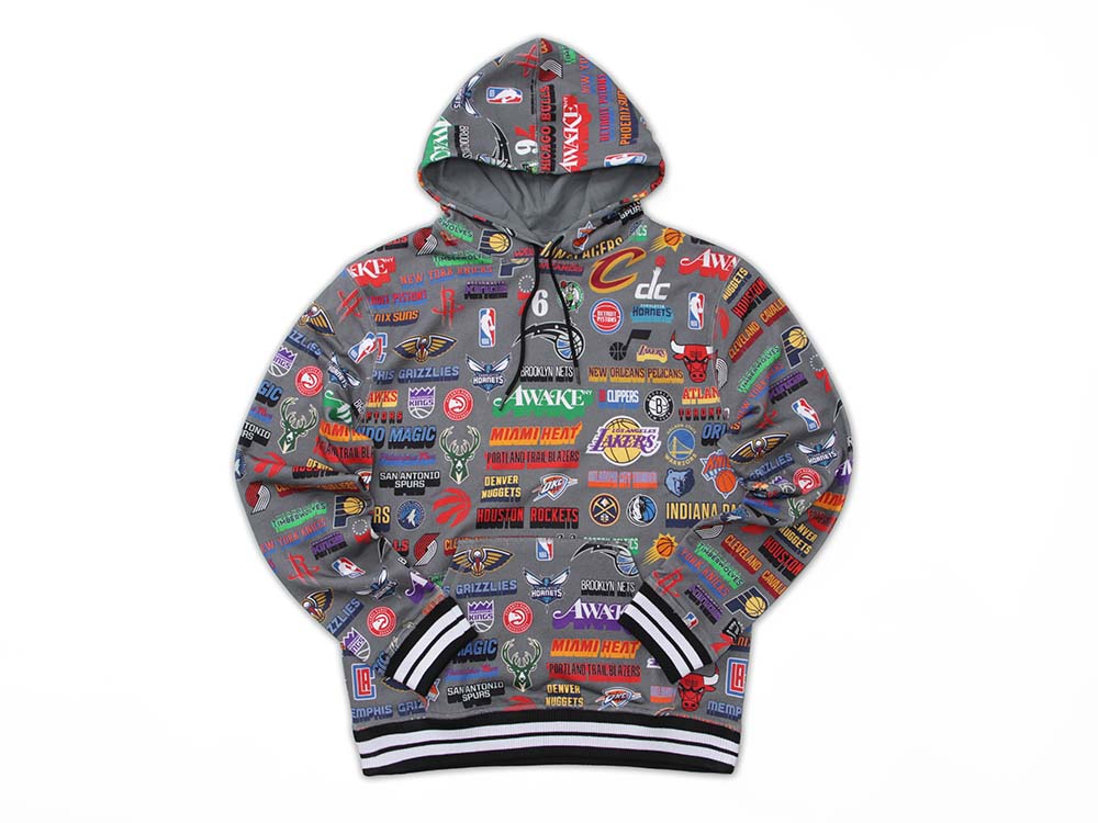 New Era NBA x AWAKE All Star Game Multi Logo Hoodie