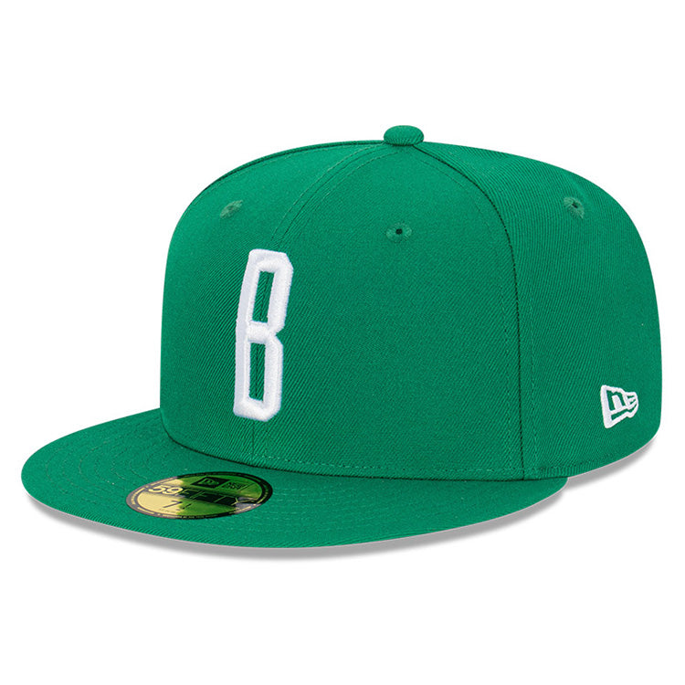 Boston Celtics NBA Ligature Kelly Green 59FIFTY Fitted Cap