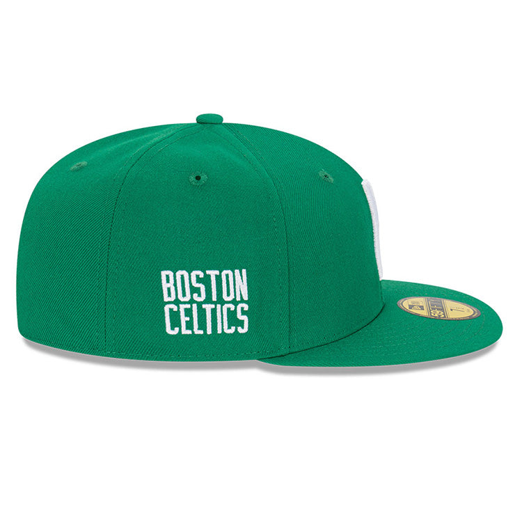 Boston Celtics NBA Ligature Kelly Green 59FIFTY Fitted Cap