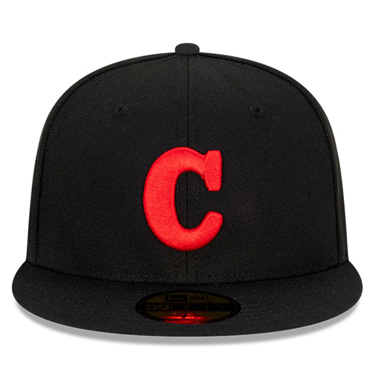 Chicago Bulls NBA Ligature Black 59FIFTY Fitted Cap