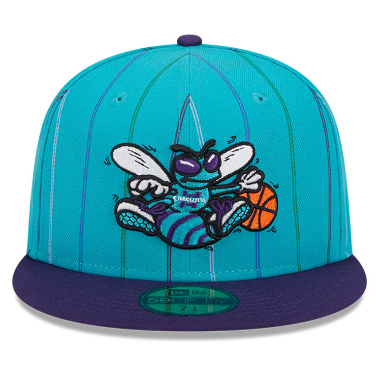 Charlotte Hornets NBA Classic Edition Turquoise 59FIFTY Fitted Cap