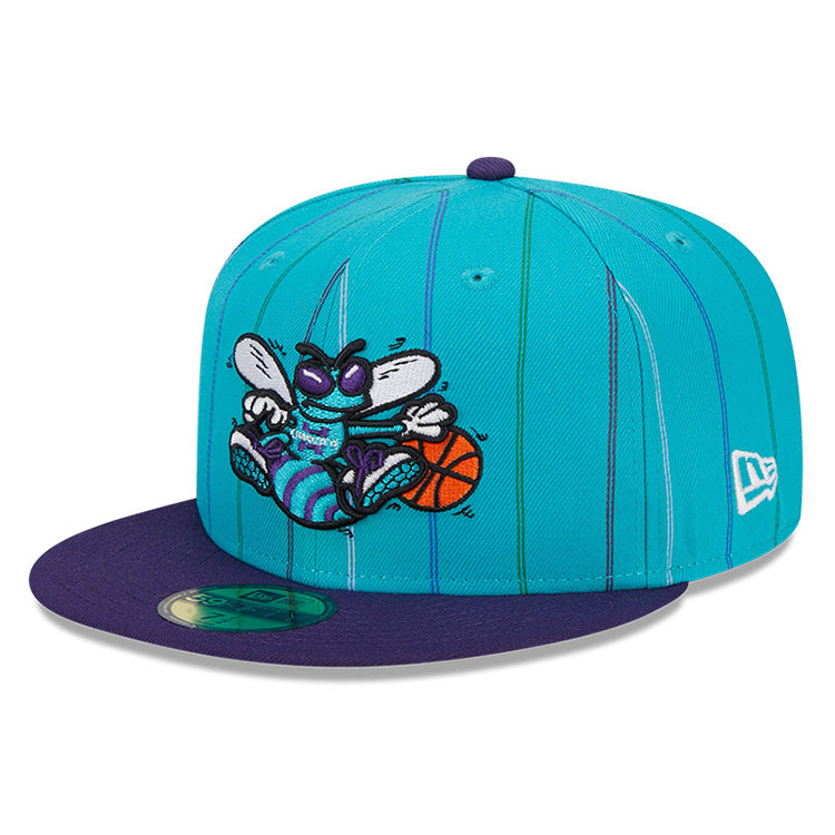 Charlotte Hornets NBA Classic Edition Turquoise 59FIFTY Fitted Cap