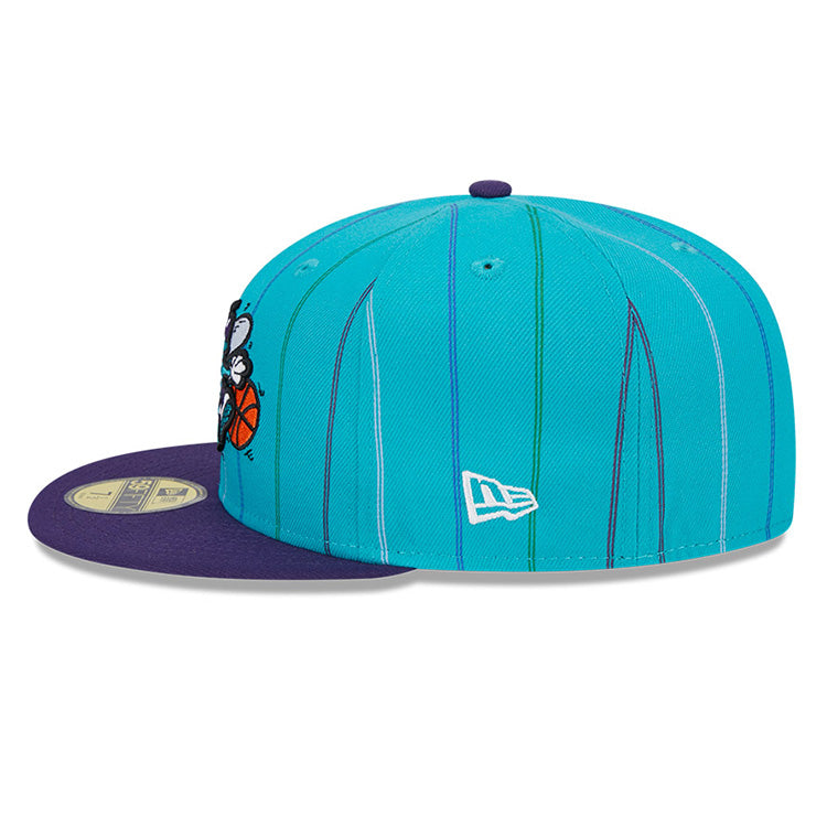 Charlotte Hornets NBA Classic Edition Turquoise 59FIFTY Fitted Cap