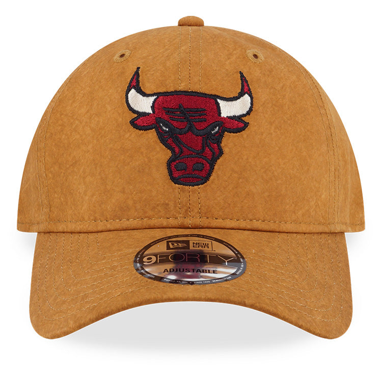 Chicago Bulls NBA Fantasy Khaki 9FORTY Unstructured Adjustable Cap