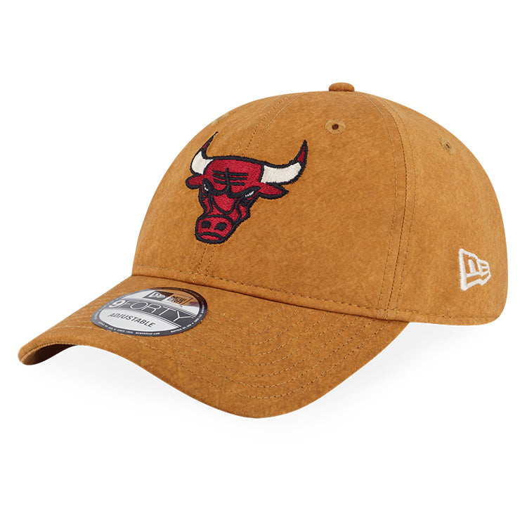 Chicago Bulls NBA Fantasy Khaki 9FORTY Unstructured Adjustable Cap