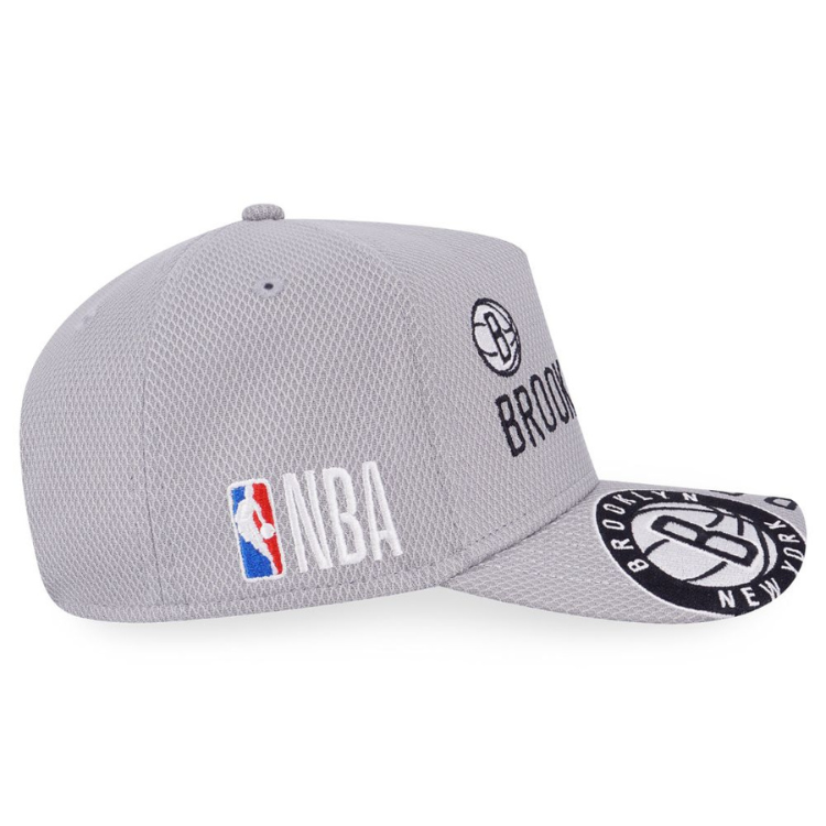 Brooklyn Nets NBA Generation Gray 9FORTY A-Frame Adjustable Cap