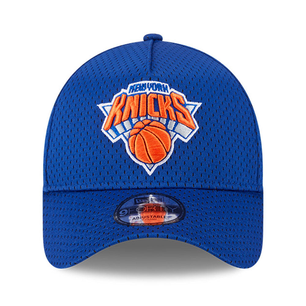 New Era New York Knicks Basketball Mesh OTC Q425 9FORTY A-Frame Adjustable Cap