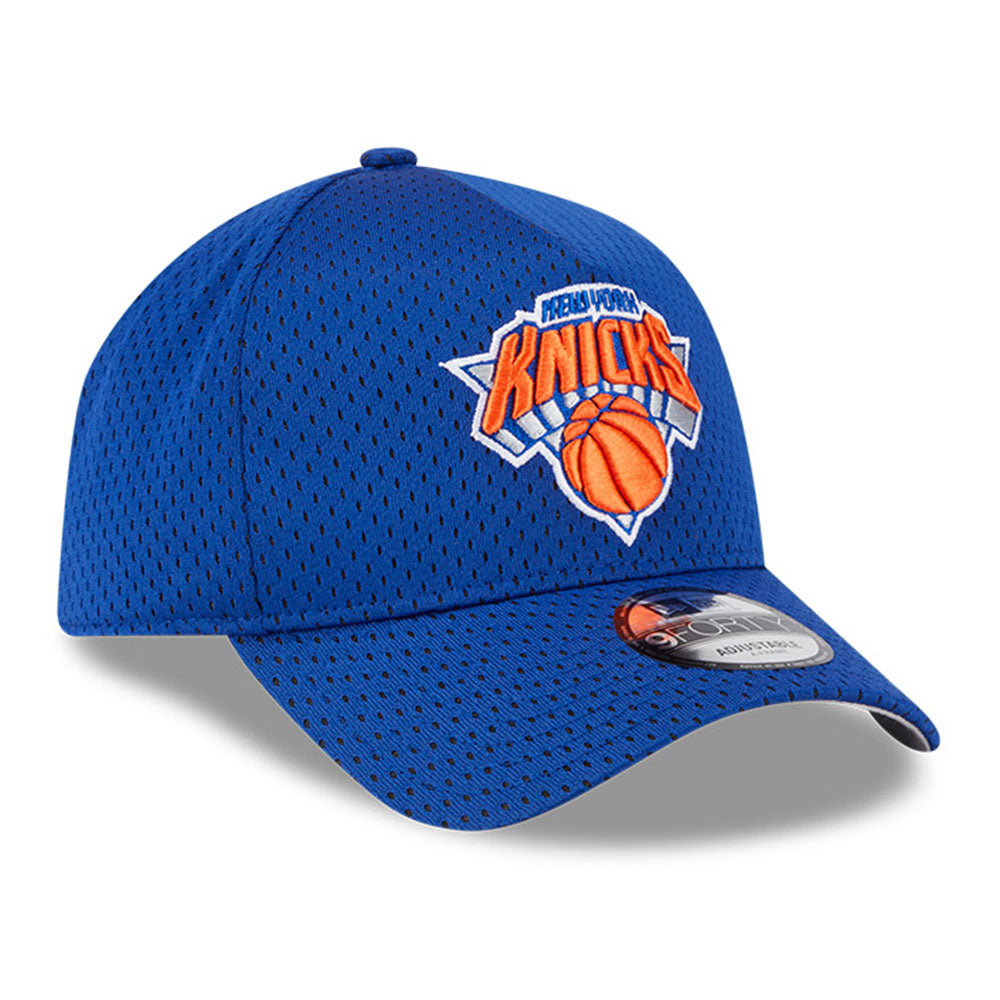 New Era New York Knicks Basketball Mesh OTC Q425 9FORTY A-Frame Adjustable Cap