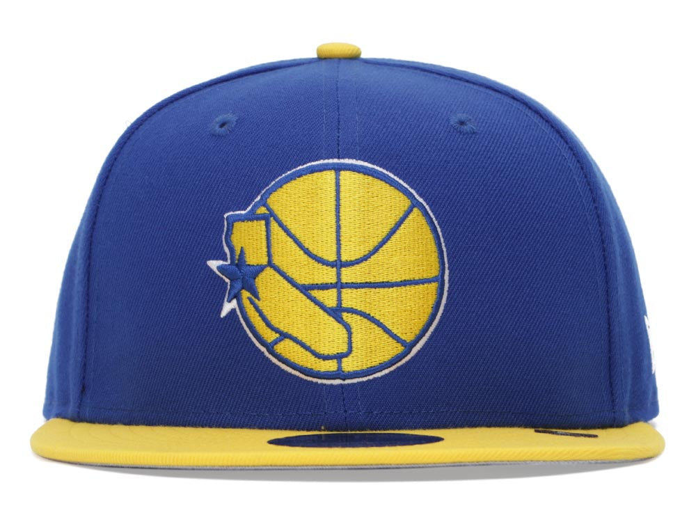 New Era Golden State Warriors 22 NBA Classic Medium Blue Undervisor Gray 9FIFTY Snapback Cap