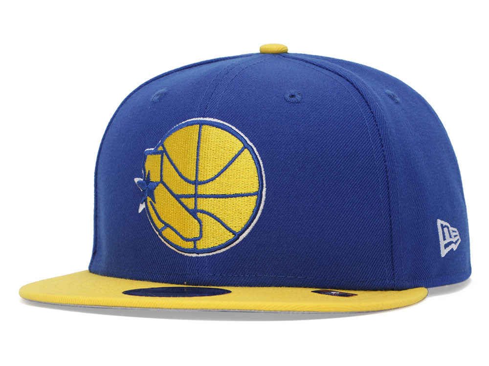 New Era Golden State Warriors 22 NBA Classic Medium Blue Undervisor Gray 9FIFTY Snapback Cap