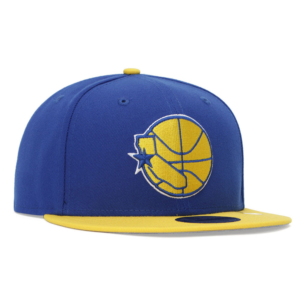 New Era Golden State Warriors 22 NBA Classic Medium Blue Undervisor Gray 9FIFTY Snapback Cap