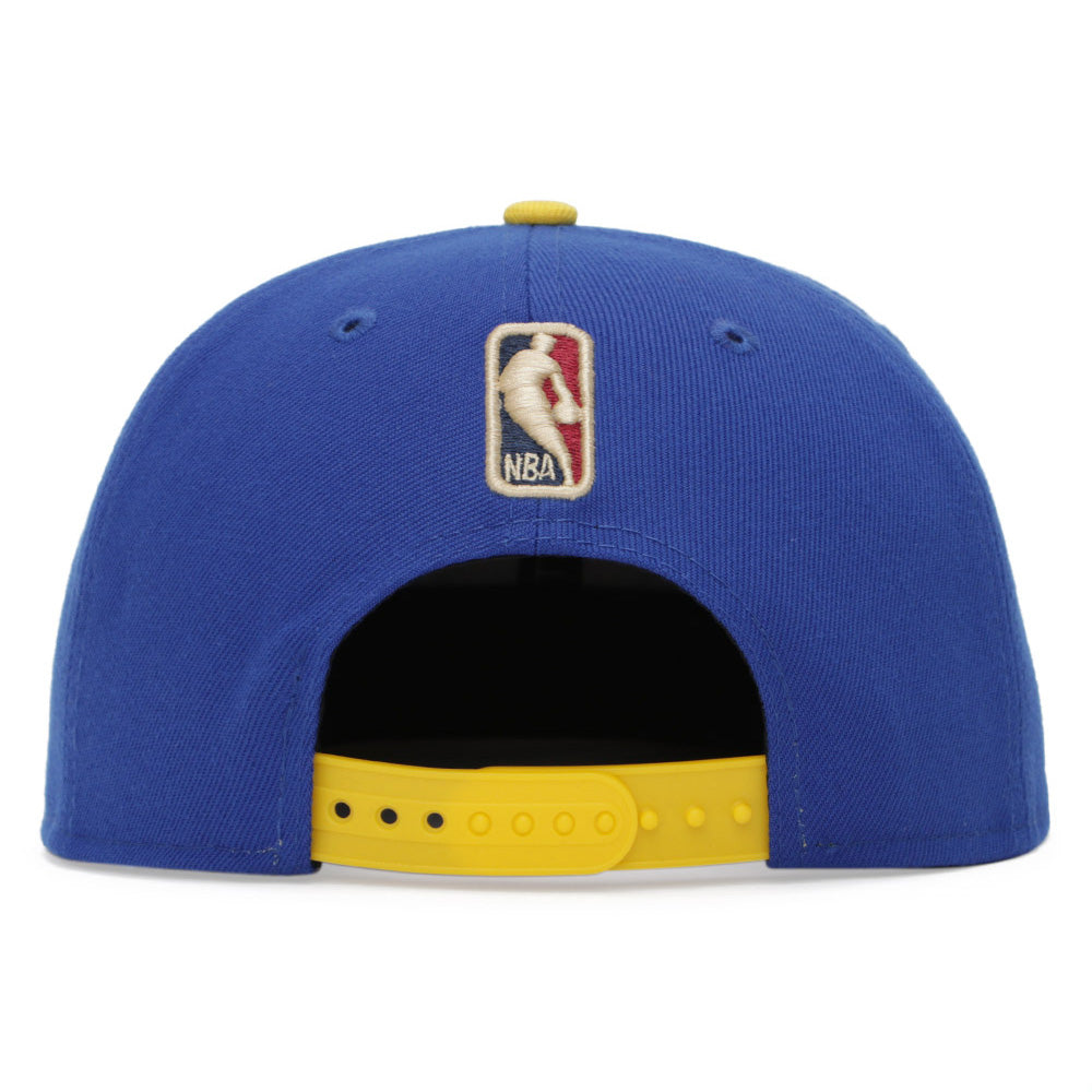 New Era Golden State Warriors 22 NBA Classic Medium Blue Undervisor Gray 9FIFTY Snapback Cap