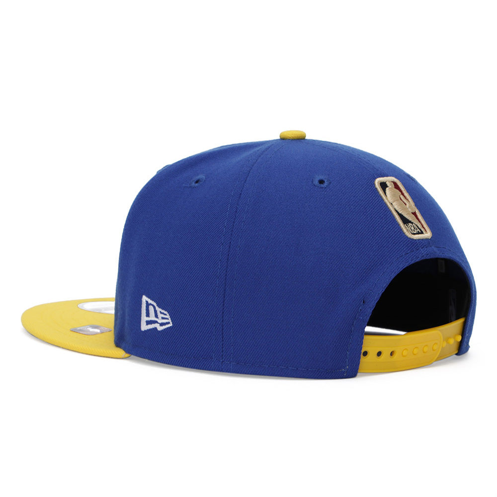 New Era Golden State Warriors 22 NBA Classic Medium Blue Undervisor Gray 9FIFTY Snapback Cap