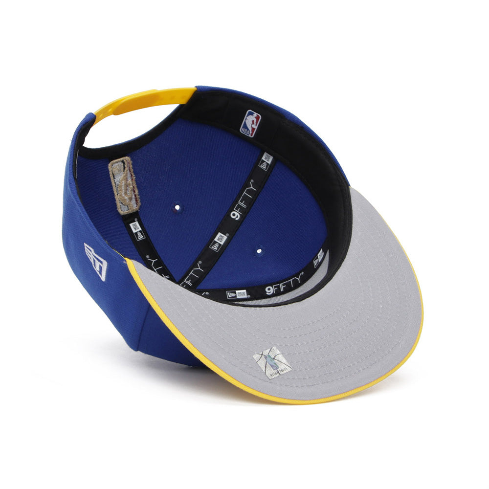 New Era Golden State Warriors 22 NBA Classic Medium Blue Undervisor Gray 9FIFTY Snapback Cap