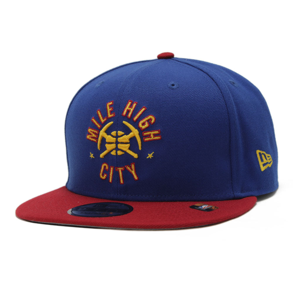 Denver Nuggets NBA Statement 2022 Medium Blue 9FIFTY Snapback Cap