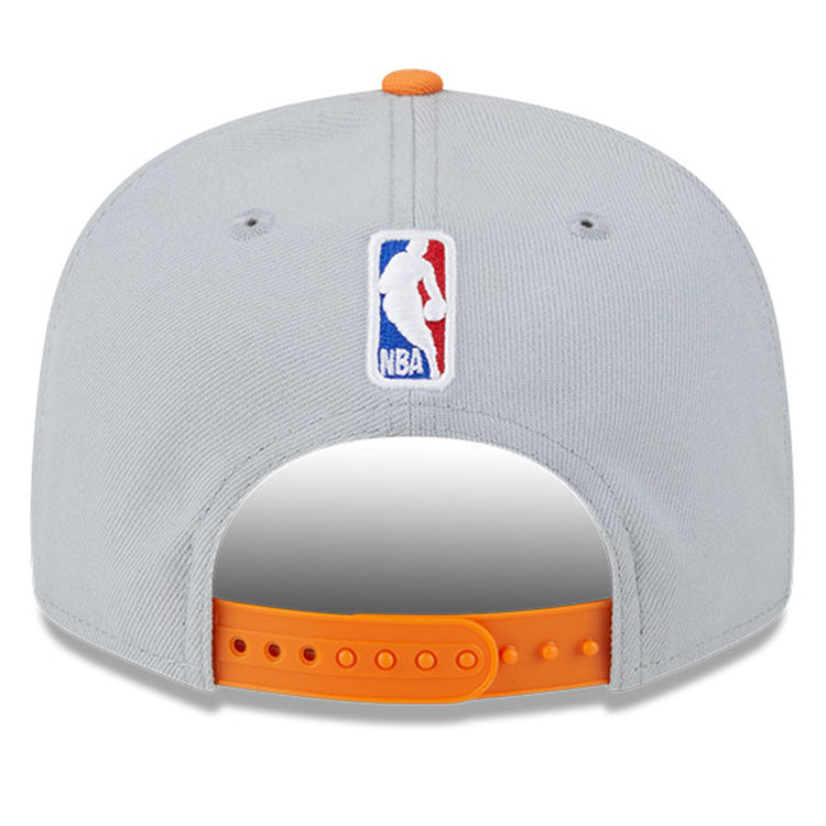 Phoenix Suns NBA Tip Off &#39;23 Gray Orange 9FIFTY Snapback Cap