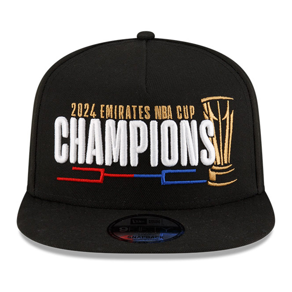 New Era Milwaukee Bucks 2024 NBA In-Season Tournament Champions 9FIFTY Snapback Cap