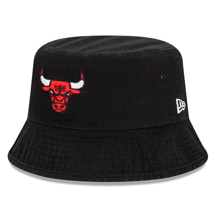 Chicago Bulls NBA Washed Black Bucket Hat