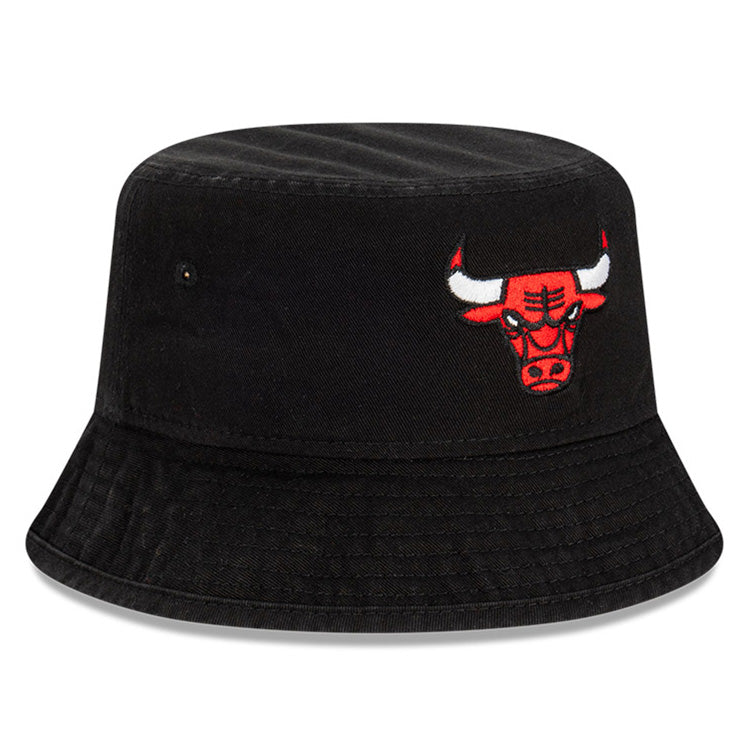 Chicago Bulls NBA Washed Black Bucket Hat