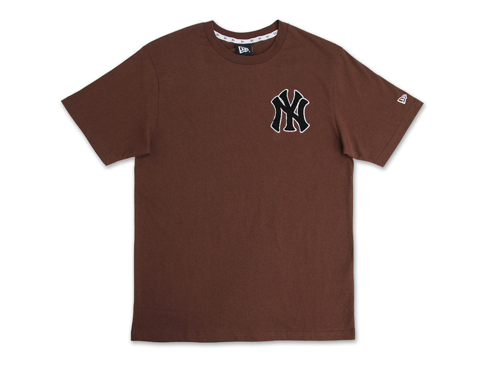 New York Yankees MLB Brown Short Sleeve T-Shirt