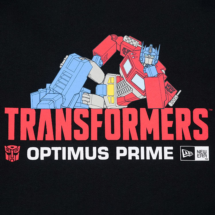 Optimus Prime Transformers Black Short Sleeve T-Shirt