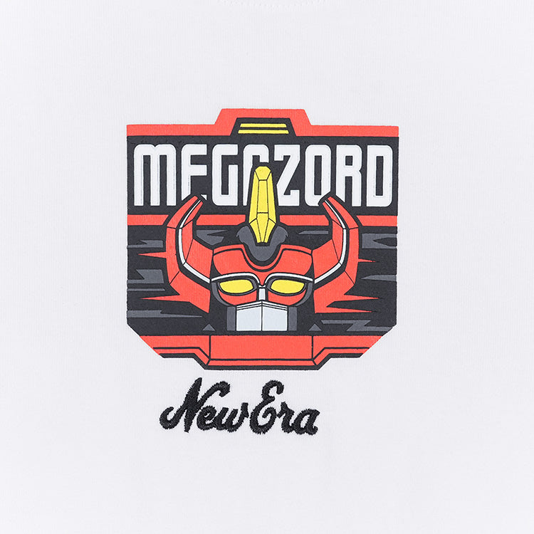 Megazord Power Rangers White Short Sleeve Kids T-Shirt